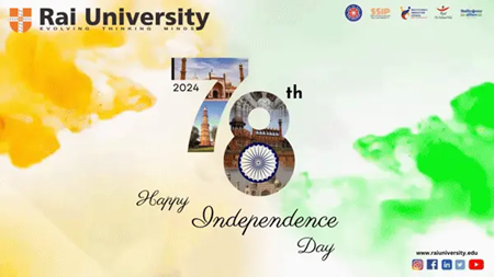 Celebrating Independence Day on 15<sup>th</sup> Aug 2024