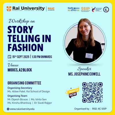 Workshop on STORY TELLING IN FASHION