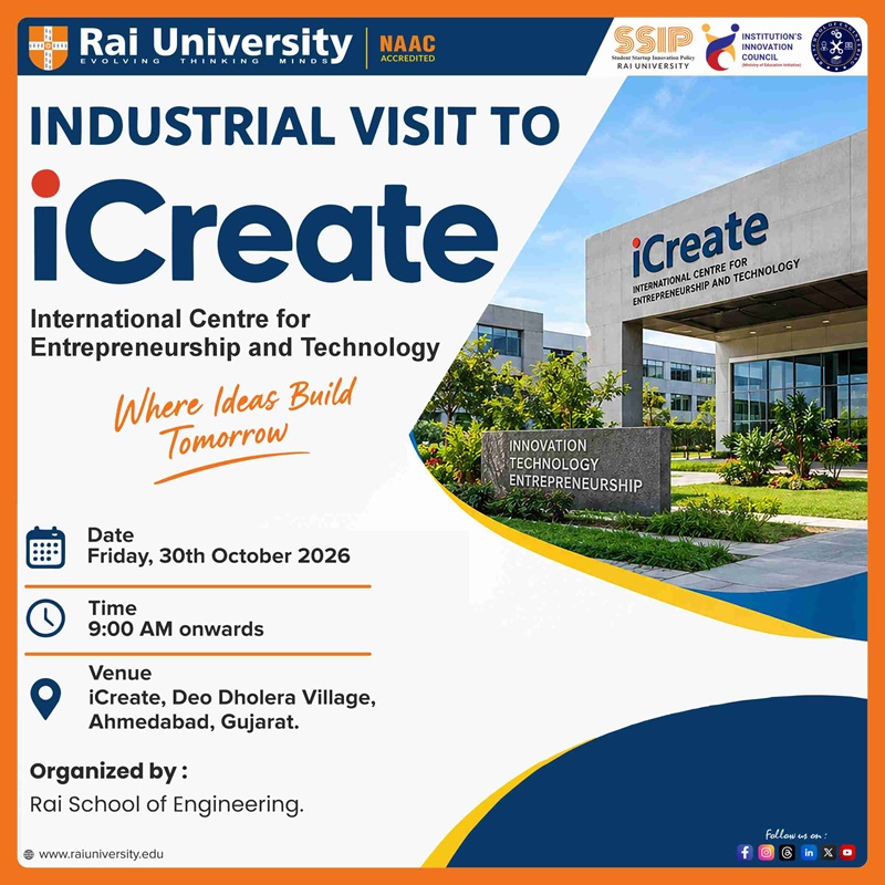 Industrial Visit to ICreate 2026