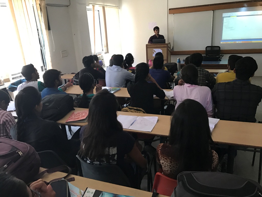 Guest Lecture – TOPS Technologies – Senior Dot Net Developer – Mr. Bhadresh Gosai – 3rd March, 2017 – Corporate Resource Cell