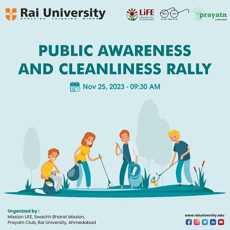 PUBLIC AWARENESS AND CLEANLINESS RALLY on 25<sup>th</sup> Nov 2023