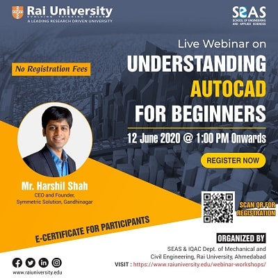 Webinar on  AUTOCAD for Beginners