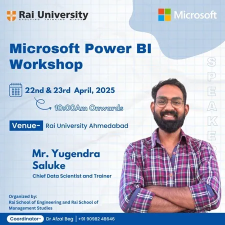 Microsoft Power BI Workshop on  22 - 23<sup>rd</sup> April, 2025