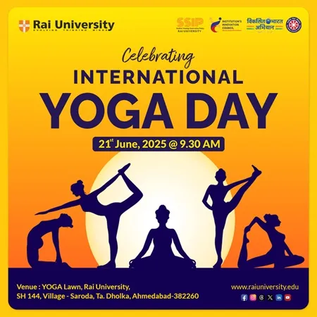 Celebrating International Yoga Day on 21<sup>st</sup> June, 2025