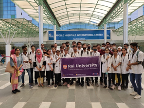 Hospital visit at Apollo hospital limited on 26<sup>th</sup> April 2022