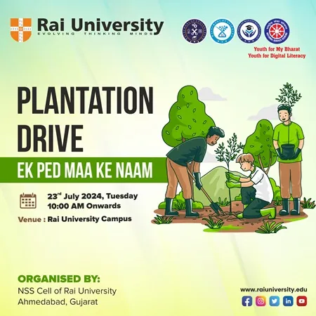PLANTATION DRIVE - EK PED MAA KE NAAM on 23<sup>rd</sup> July, 2024