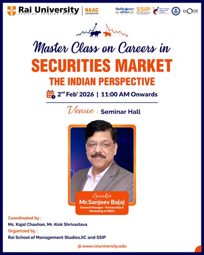 Master Class on Careers in SECURITIES MARKET THE INDIAN PERSPECTIVE
